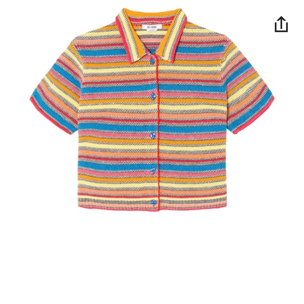 RE/DONE striped top